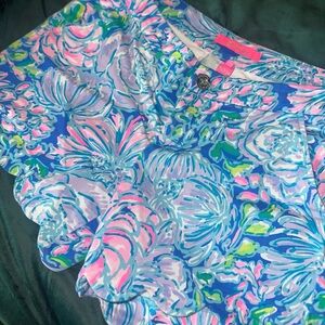 Lilly Pulitzer Scalloped Shorts